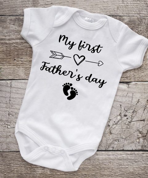 My first father's day gyerek body