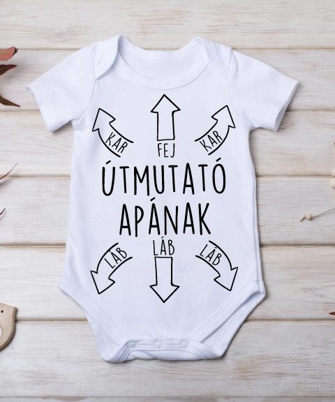 Útmutató Apának gyerek body