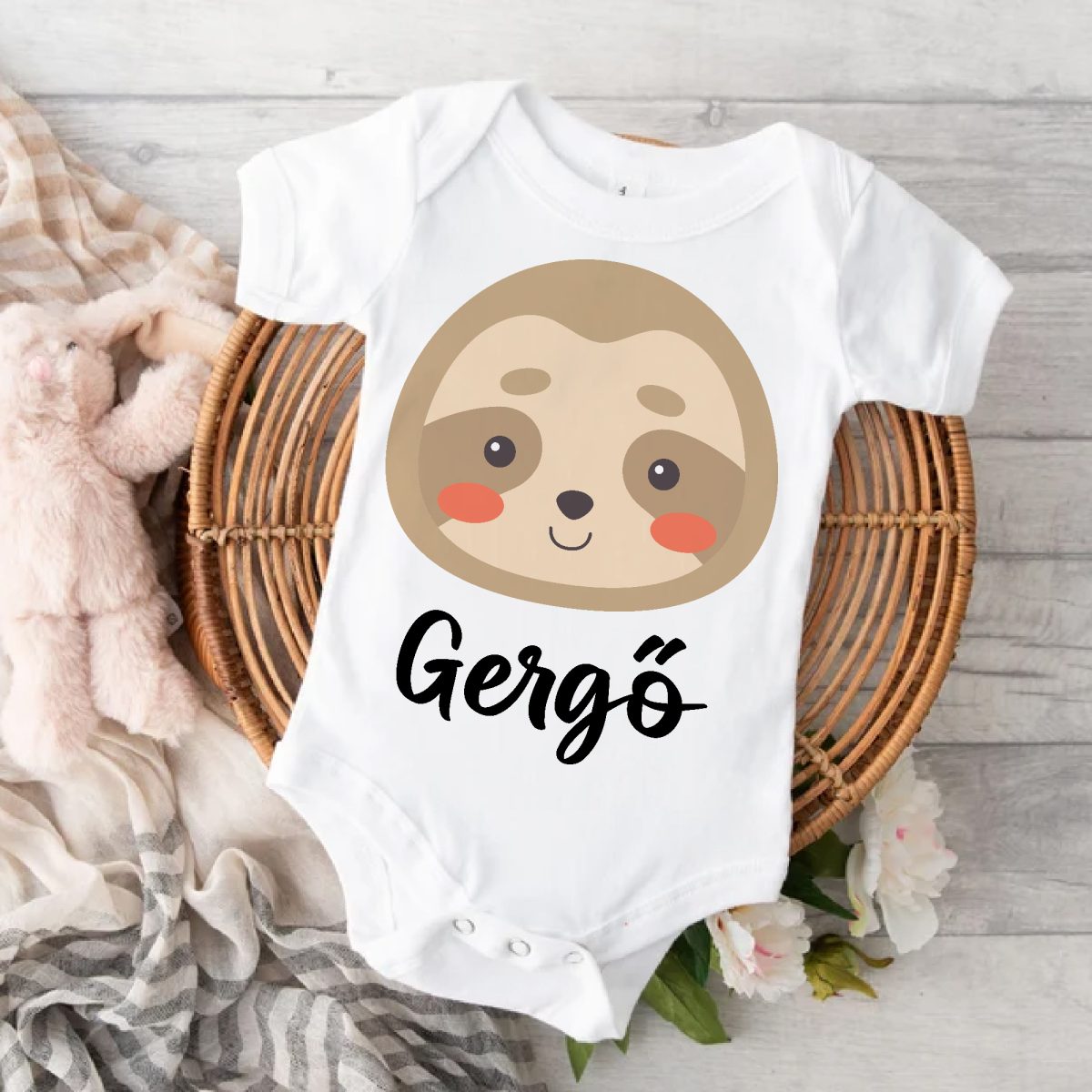 Lajháros gyerek body saját névvel