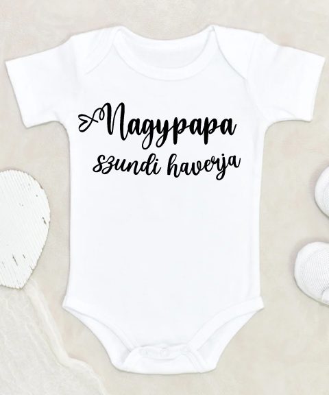 Nagypapa szundi haverja gyerek body
