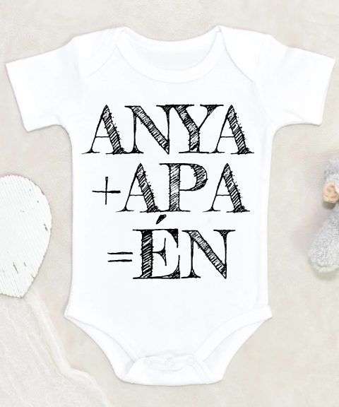 Anya + Apa = Én gyerek body