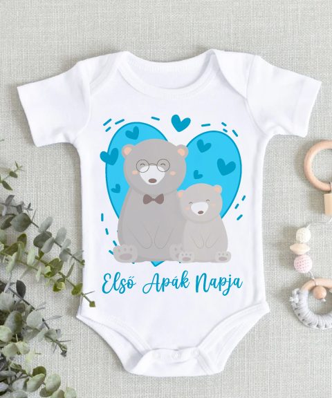 Macis első apák napja gyerek body