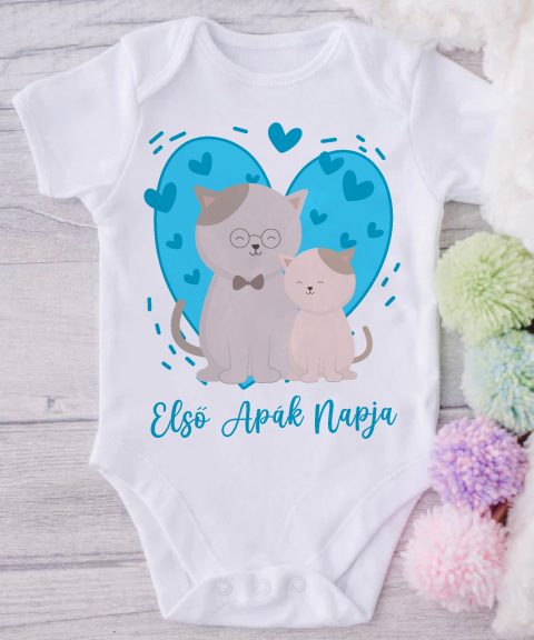 Cicás első apák napja gyerek body