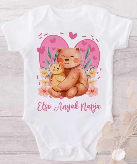 Macis első anyák napja 3 gyerek body