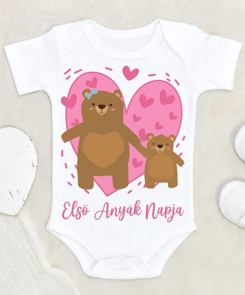 Macis első anyák napja 2 gyerek body