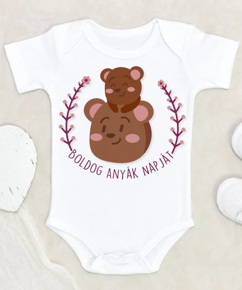 Macis boldog anyák napját gyerek body