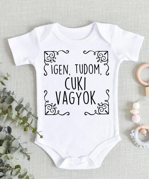 Igen, tudom, cuki vagyok gyerek body
