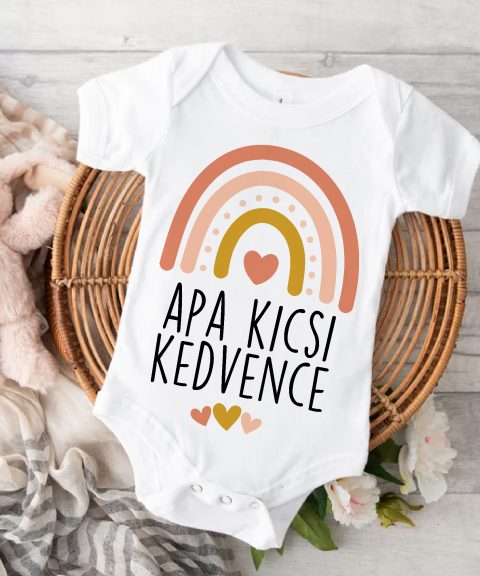 Apa kicsi kedvence gyerek body