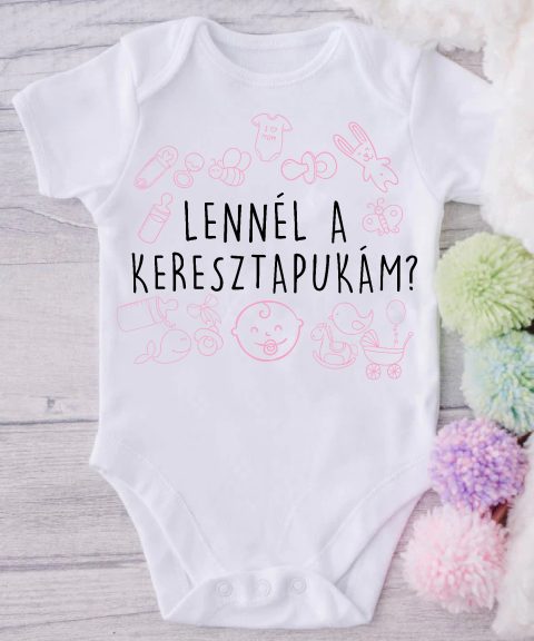 Lennél a keresztapukám? 2 gyerek body
