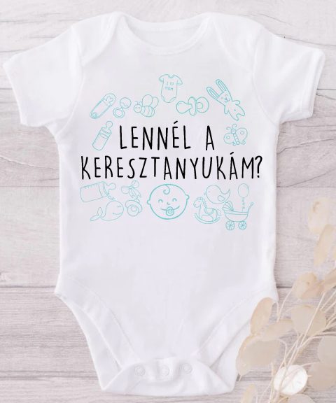 Lennél a keresztanyukám? gyerek body