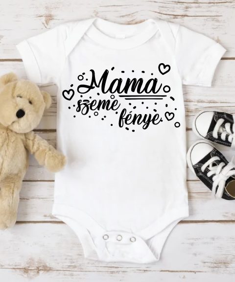 Mama szeme fénye gyerek body
