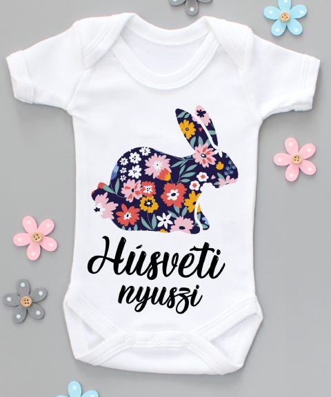 Húsvéti nyuszi 2 gyerek body