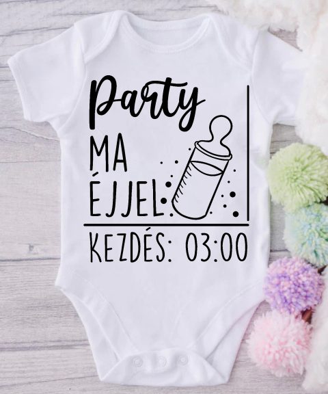 Party ma éjjel gyerek body
