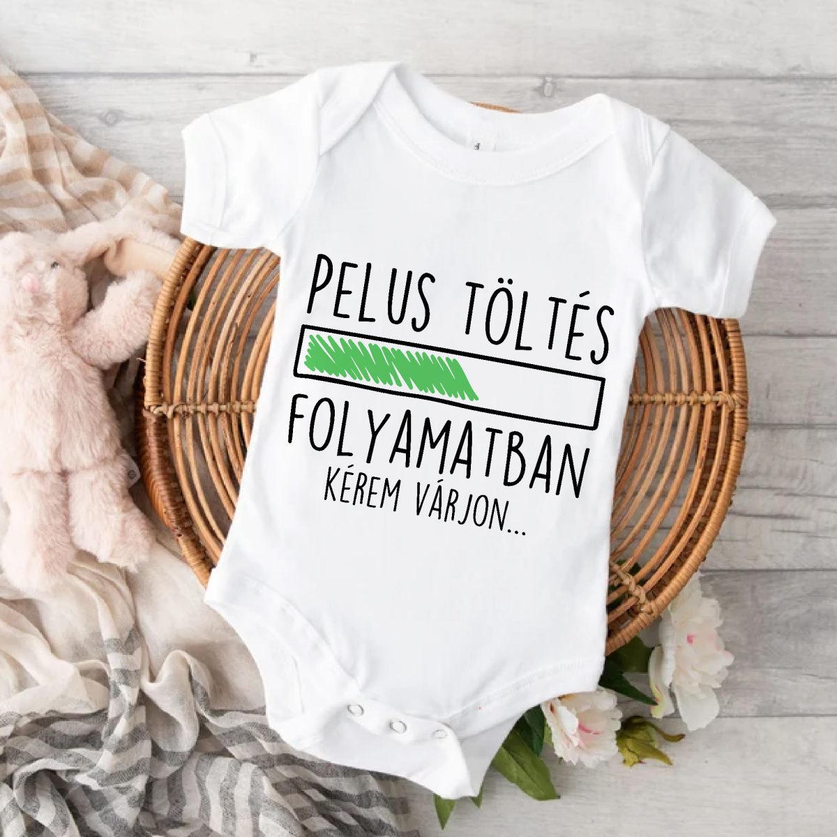 Pelus töltés folyamatban gyerek body