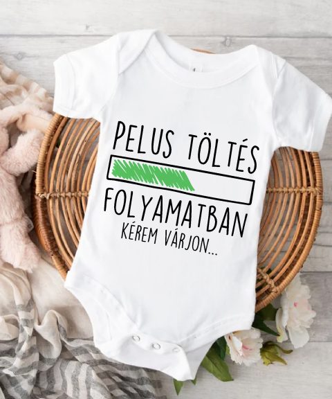 Pelus töltés folyamatban gyerek body