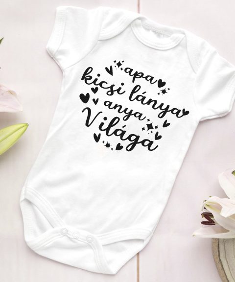 Apa kicsi lánya, Anya világa gyerek body