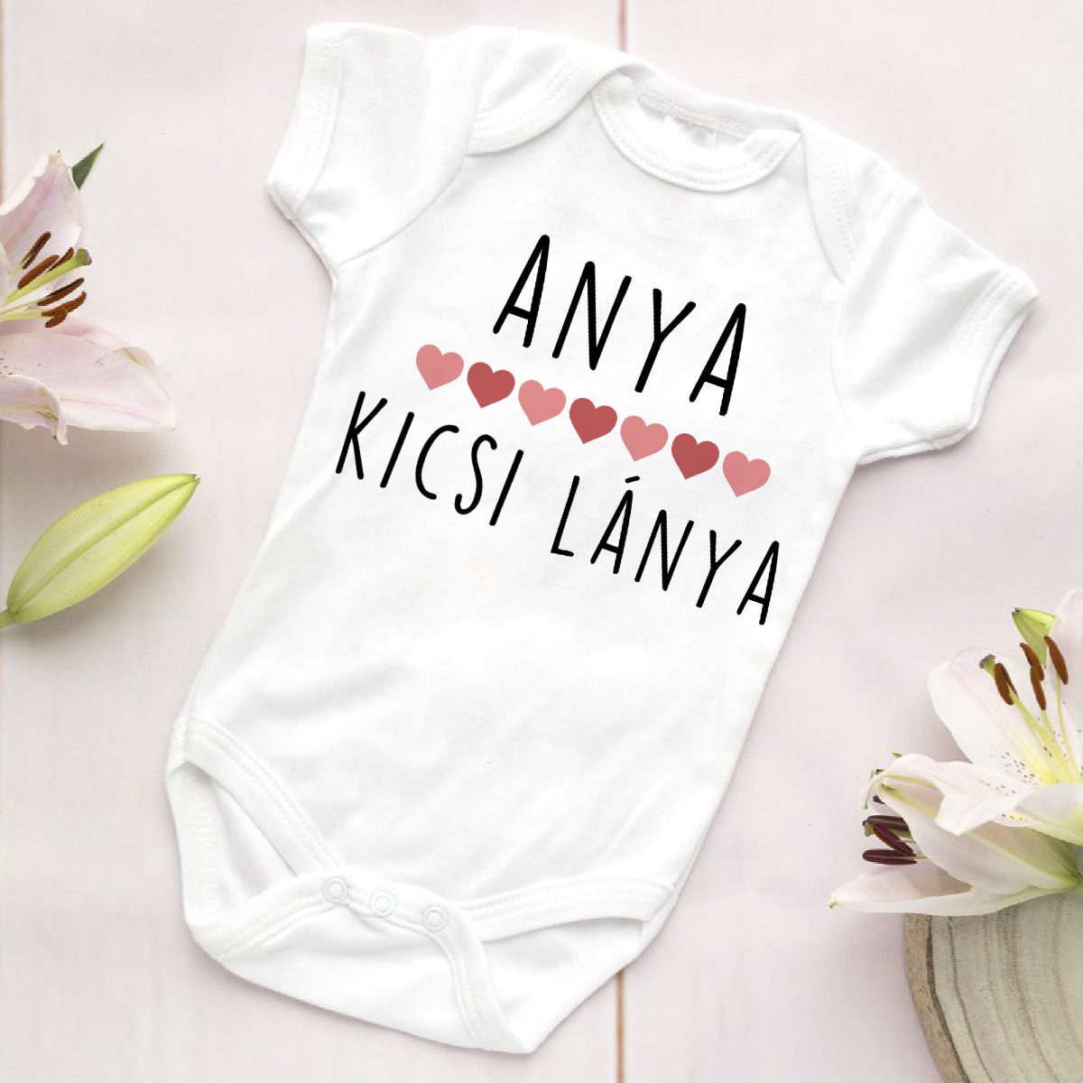 Anya kicsi lánya gyerek body