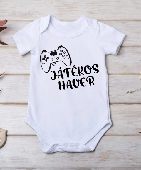 Játékos haver gyerek body
