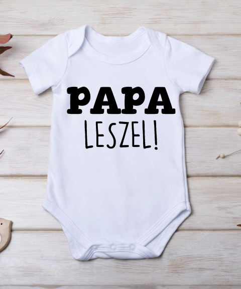 Papa leszel gyerek body