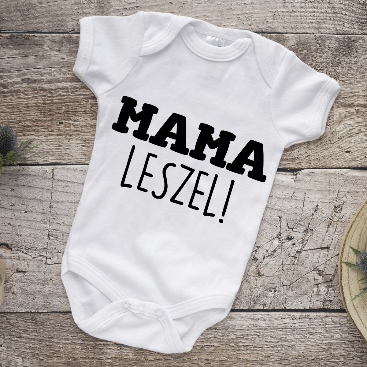 Mama leszel gyerek body