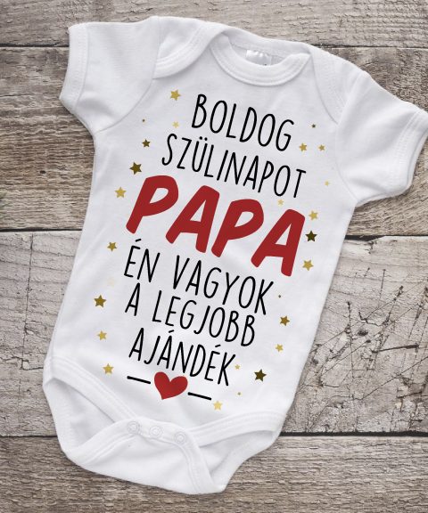 Boldog Szülinapot Papa, Én vagyok a legjobb ajándék gyerek body