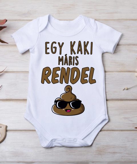 Egy kaki máris rendel gyerek body