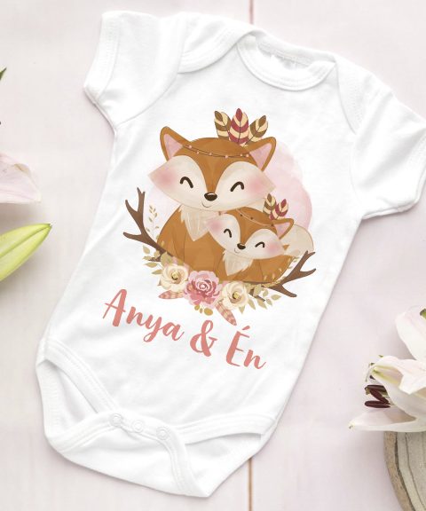 Anya és Én, indián rókás gyerek body