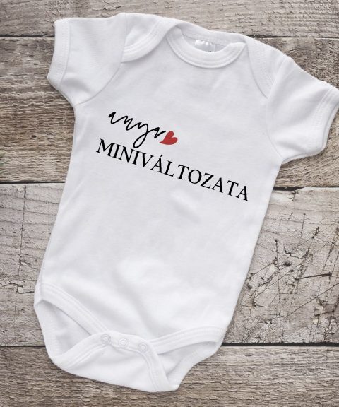 Anya miniváltozata gyerek body