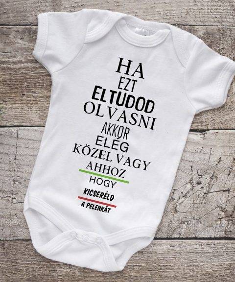 Ha ezt el tudod olvasni gyerek body