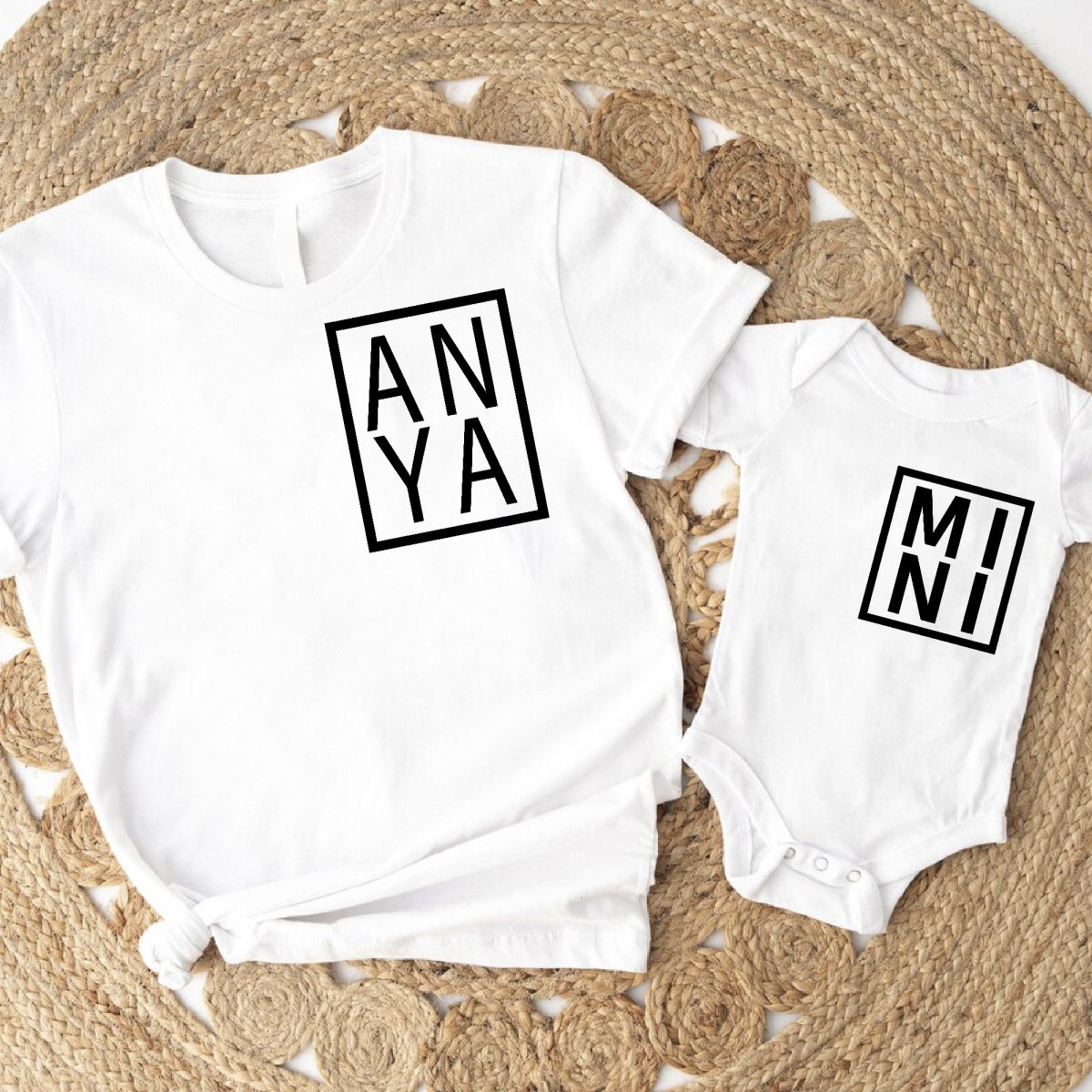Anya-Mini négyzetben páros felső