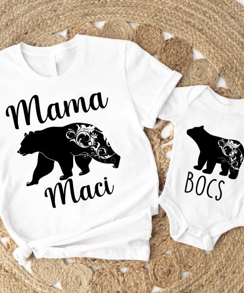 Mama maci-Bocs páros felső