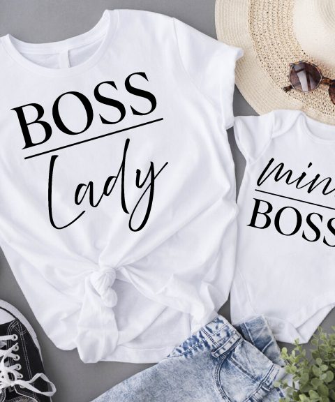 Boss Lady-Mini Boss páros felső