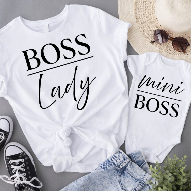 Boss Lady-Mini Boss páros felső