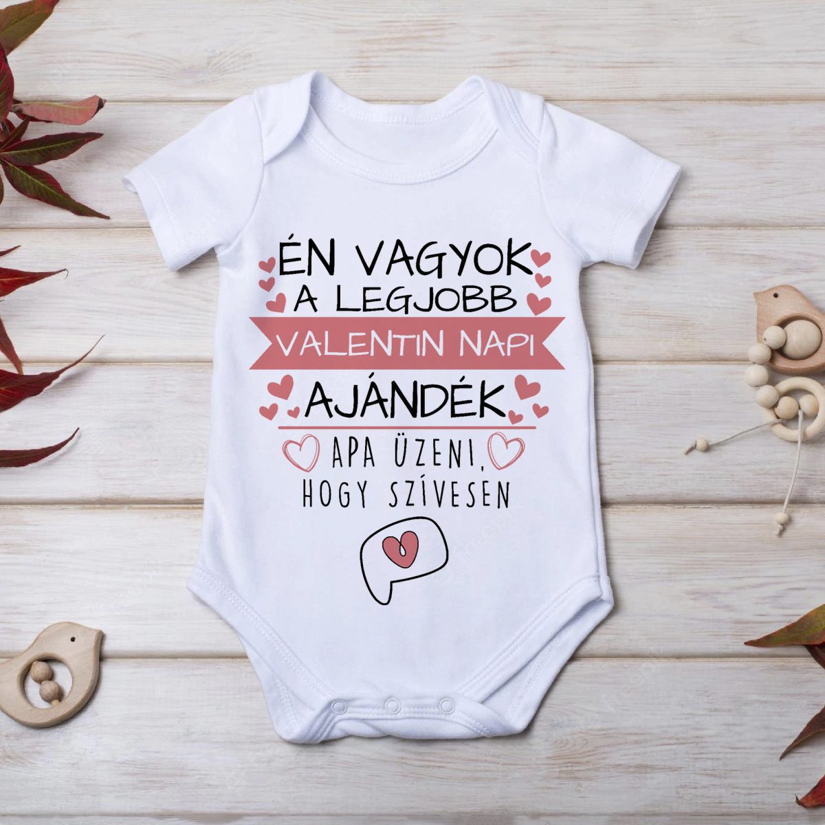 Valentin napi gyerek body Anyának