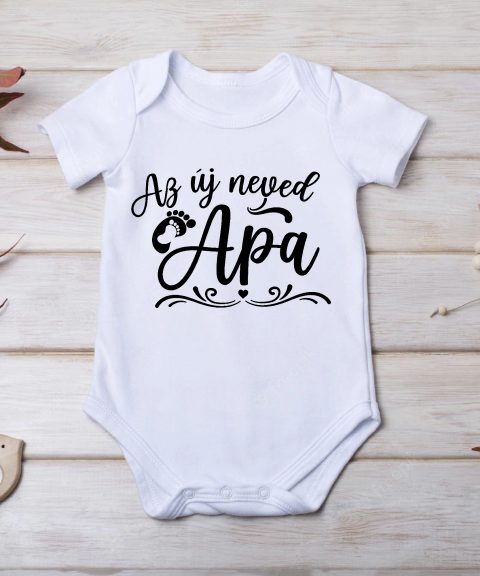 Az új neved Apa gyerek body