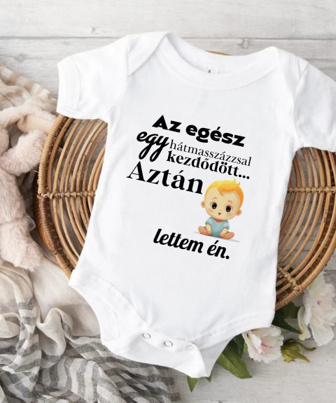 Az egész egy hátmasszázzsal kezdődött gyerek body