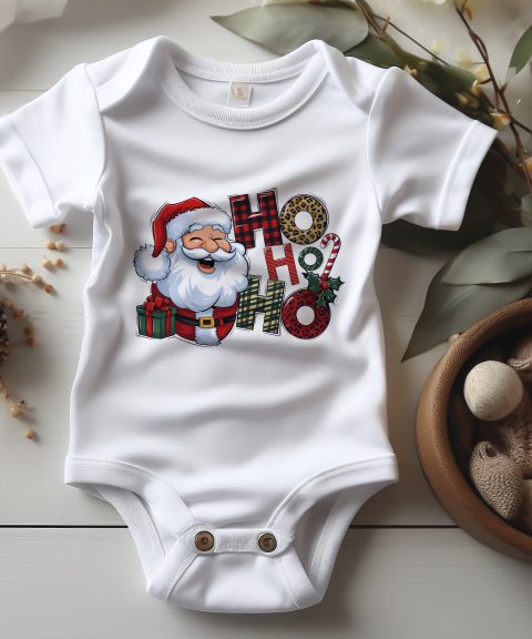 Ho ho ho gyerek body, télapóval
