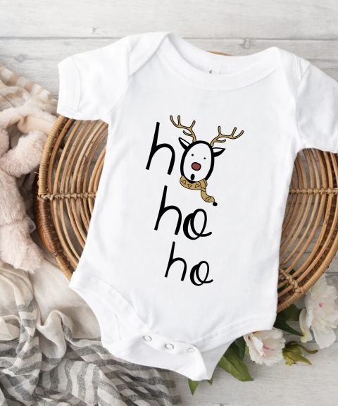 Ho ho ho gyerek body, szarvassal
