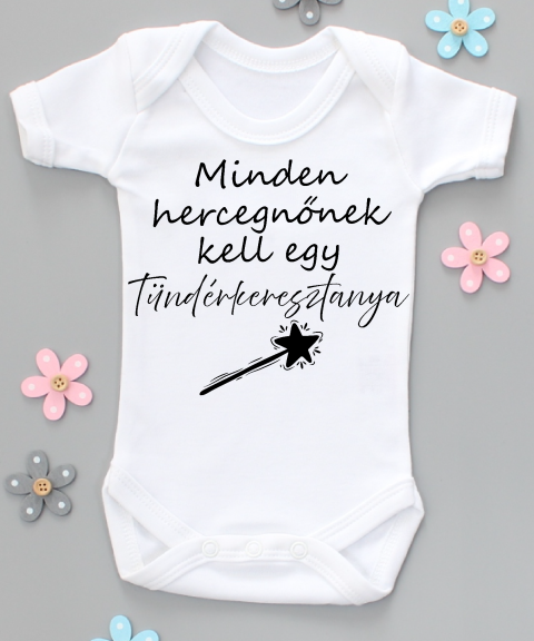 Minden hercegnőnek kell egy Tündérkeresztanya gyerek body