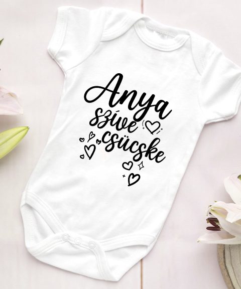 Anya szíve csücske gyerek body