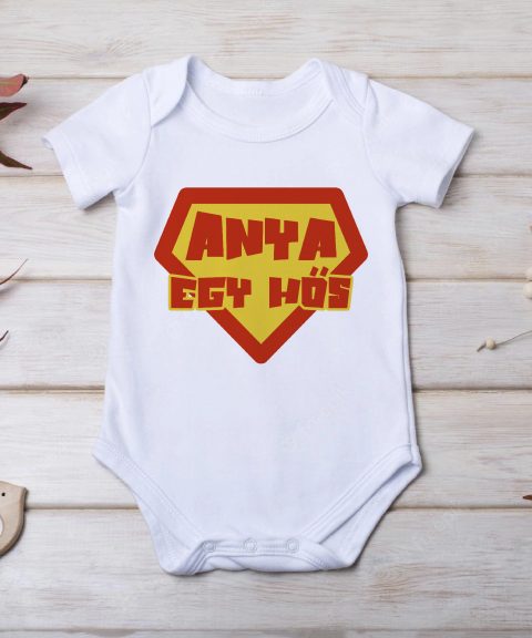 Anya egy hős gyerek body
