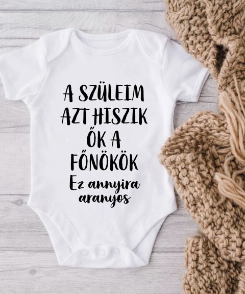 A szüleim azt hiszik gyerek body