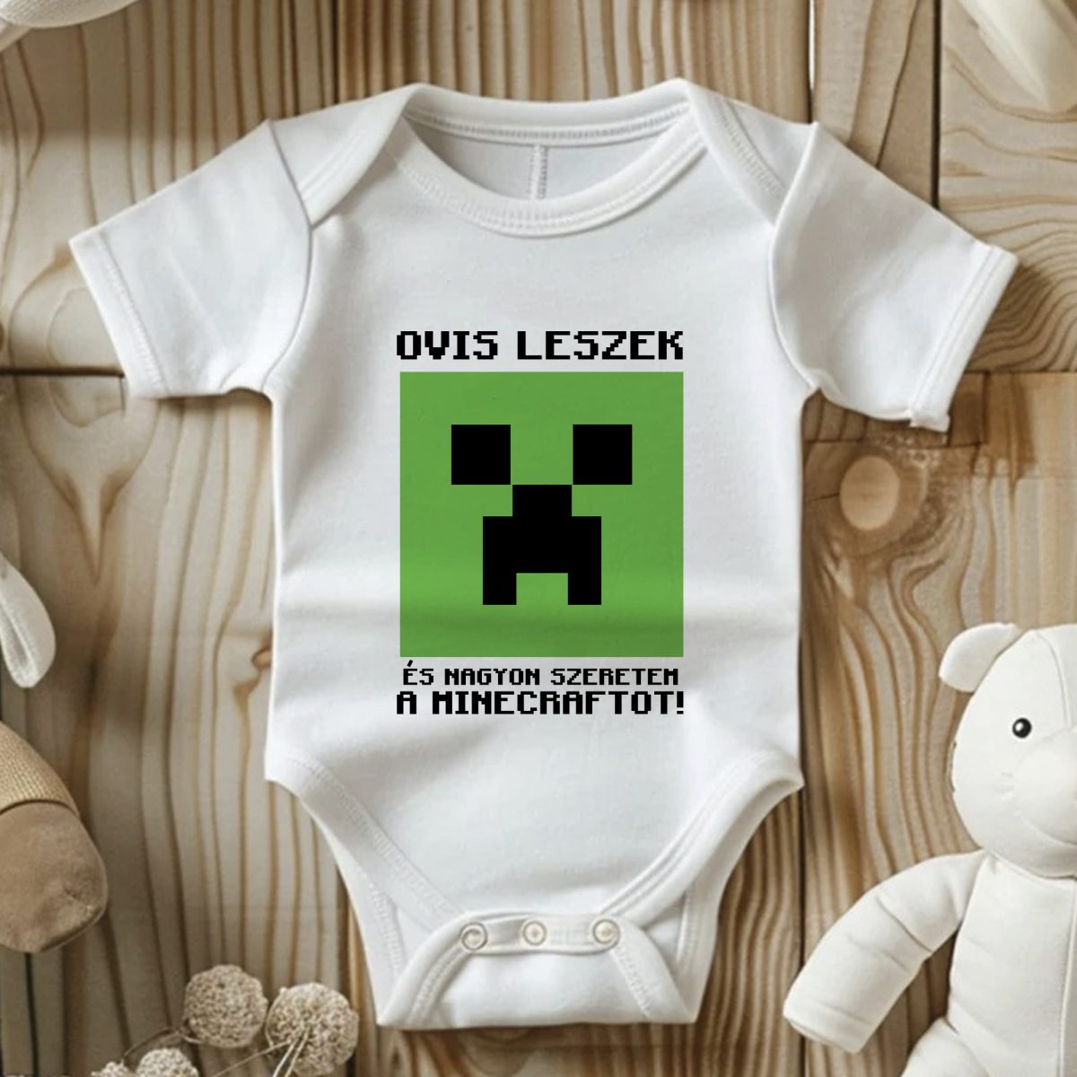 Ovis leszek és nagyon szeretem a minecraftot gyerek body