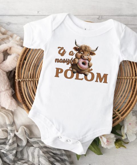 Ez a nasizós pólóm, cuki bikával gyerek body