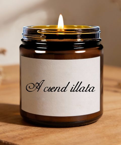 A csend illata gyertya