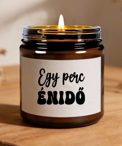 Egy perc énidő gyertya
