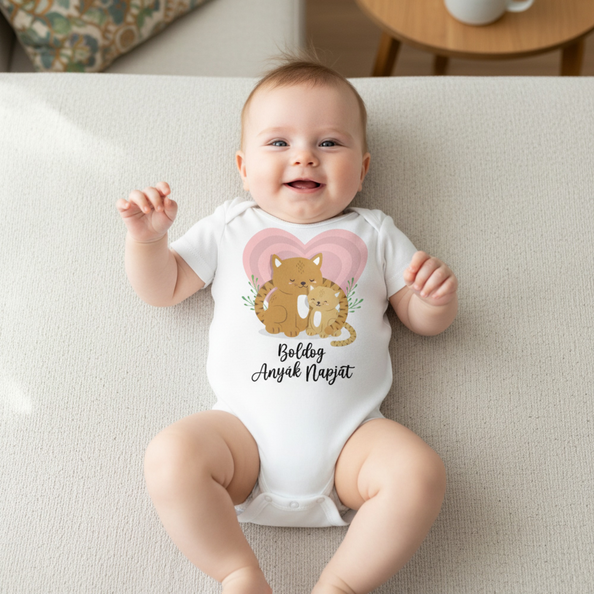 Cicás boldog anyák napját gyerek body