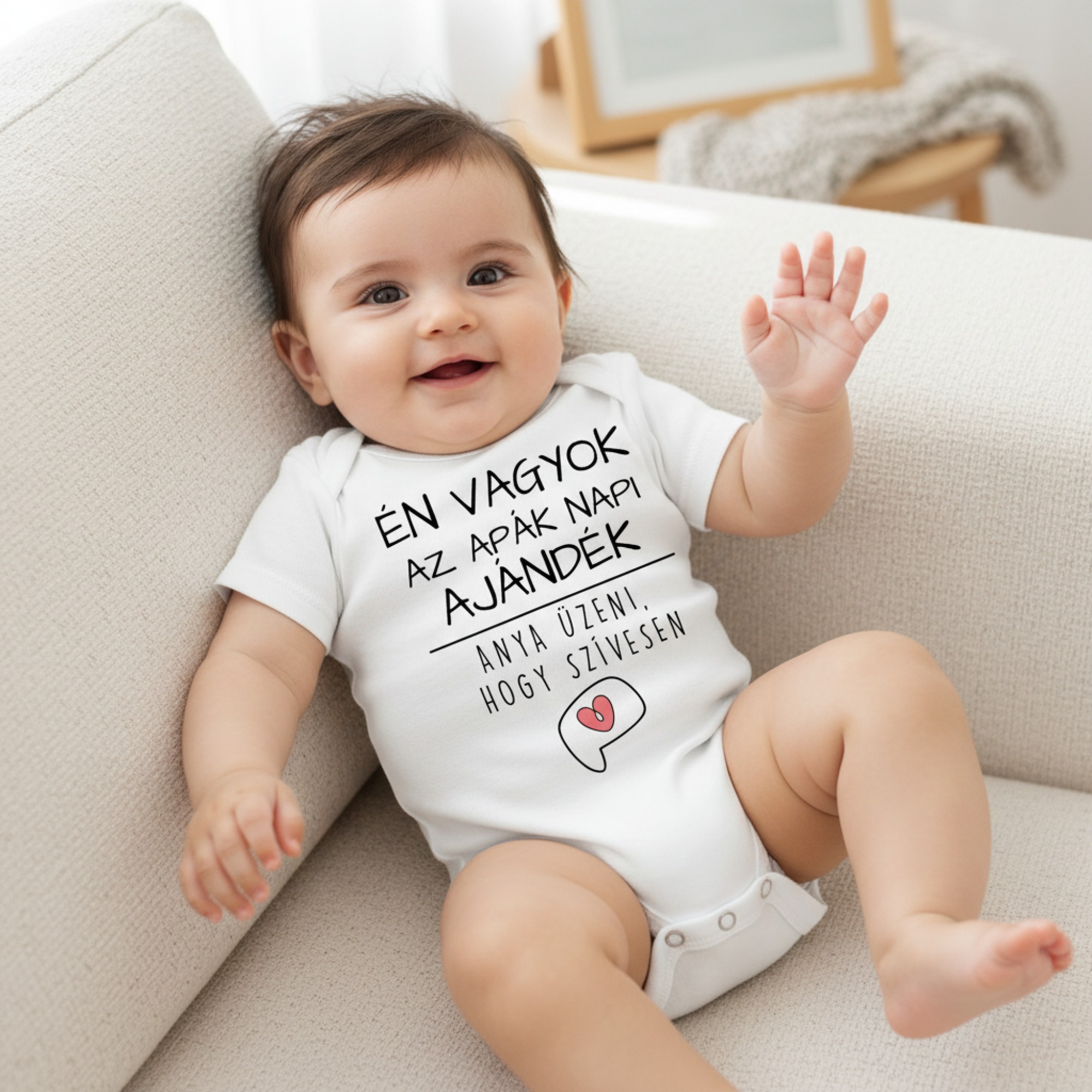 Én vagyok az apák napi ajándék gyerek body