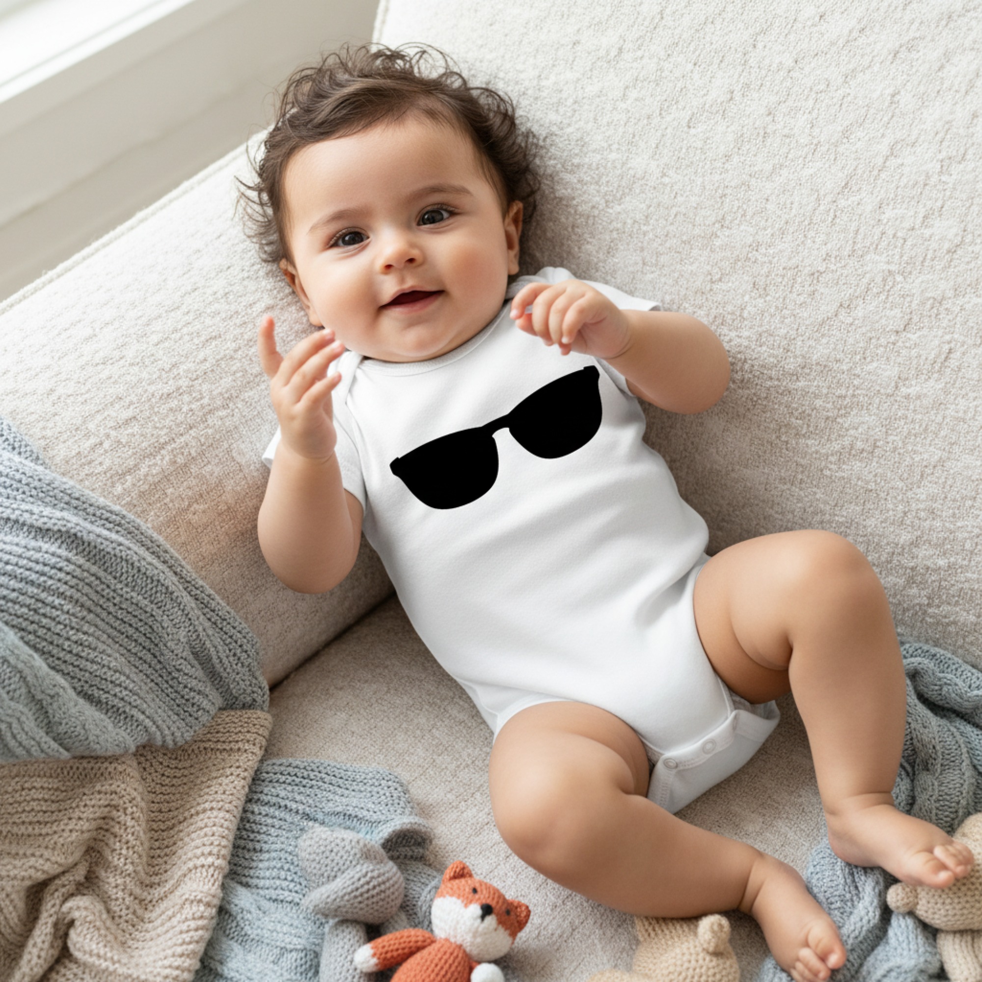 Napszemüveges gyerek body