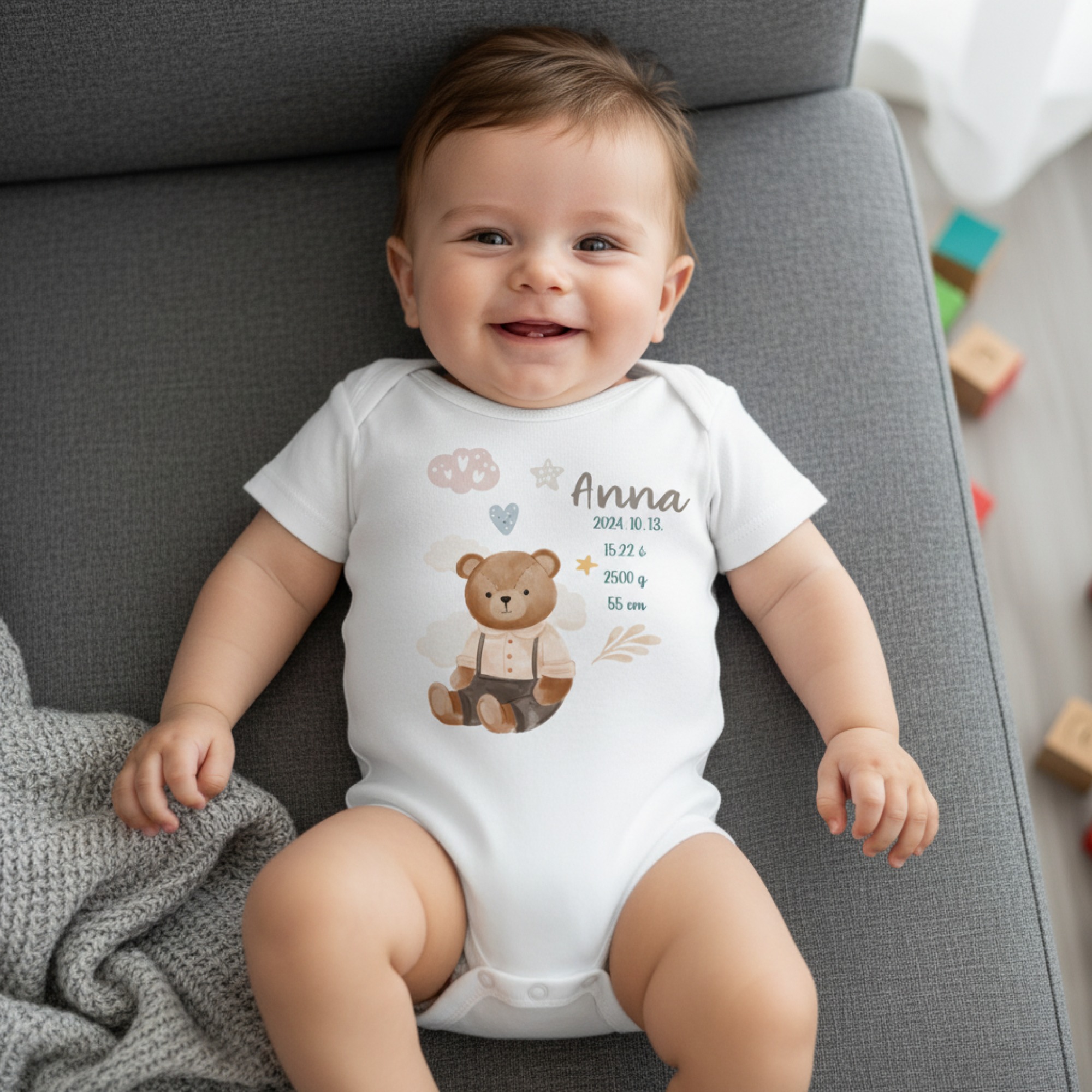 Macis emlékőrző gyerek body